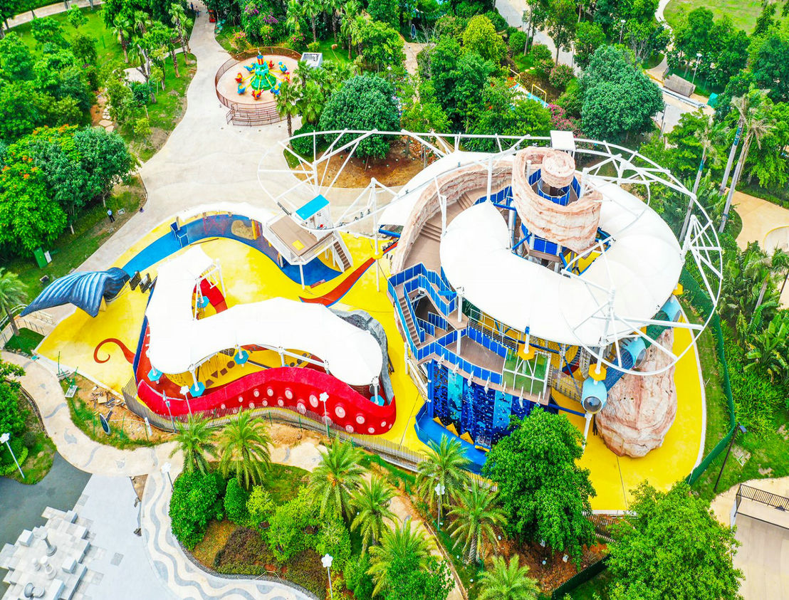 海南海花島高空矩陣綜合塔